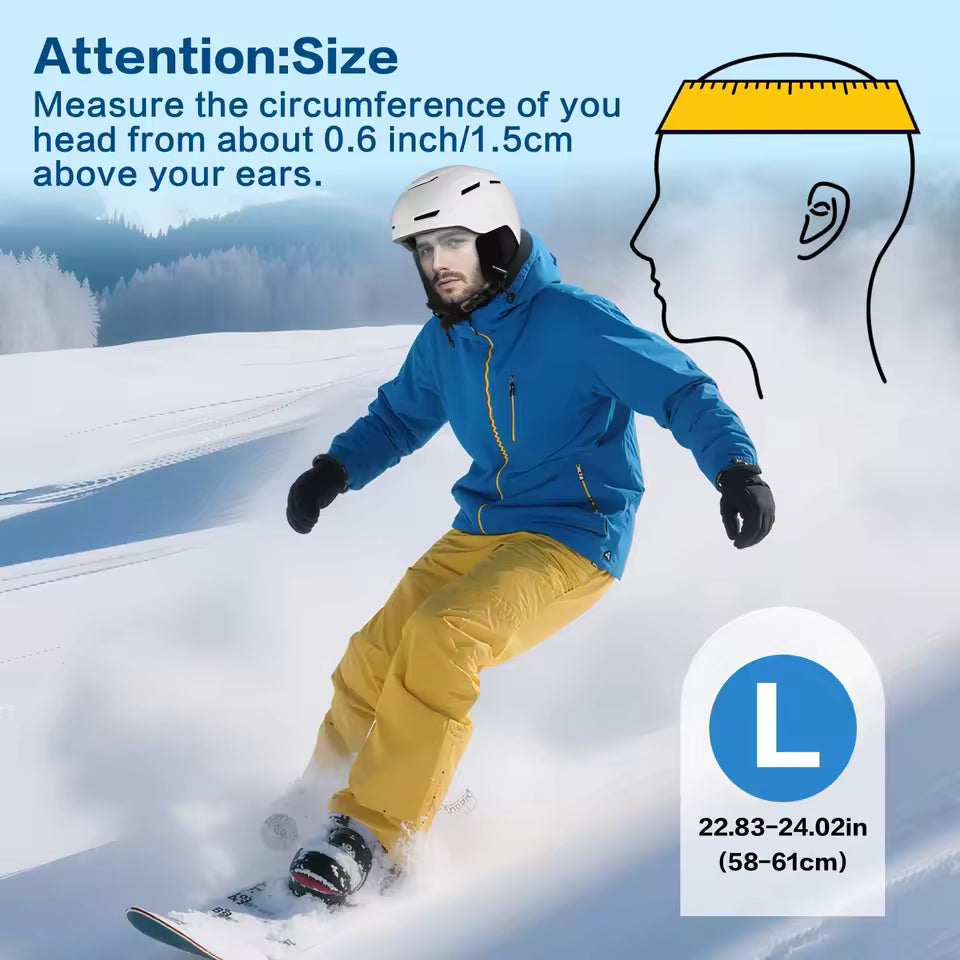 SlopeGlow™ Helmet Lights