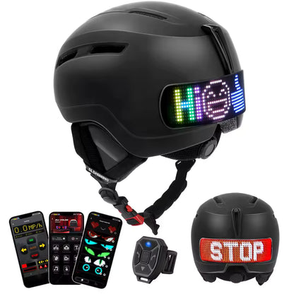SlopeGlow™ Helmet Lights