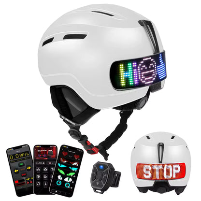 SlopeGlow™ Helmet Lights