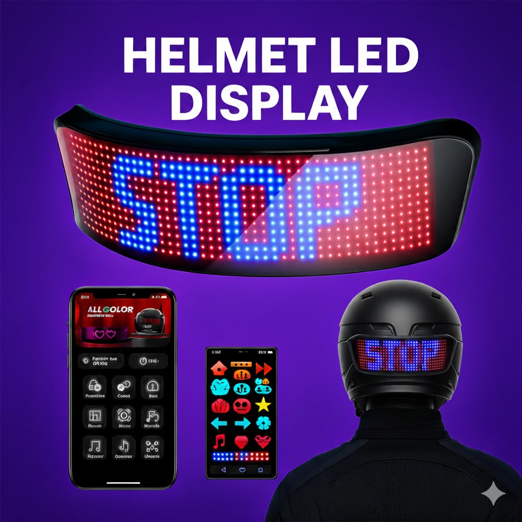 SlopeGlow™ Helmet Lights